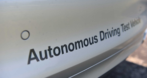 Testfahrzeug automatisiertes Fahren