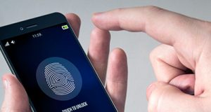 Biometrie Fingerabdruck Smartphone
