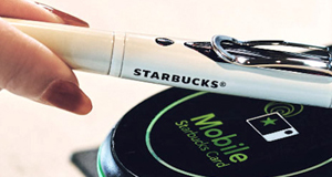 Mobil Bezahlen per Stift bei Starbucks