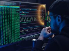 Hacker bei Cyberangriffen