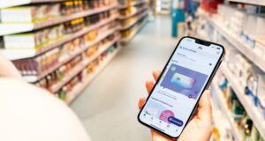Drogerie-App im Einsatz