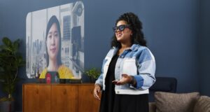 Augmented Reality-Prototyp Meta Orion im Einsatz